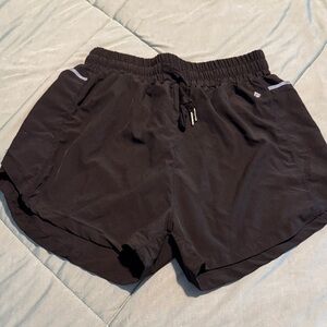 Women's Black Athletic Shorts